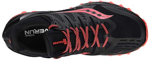 Saucony Xodus ISO 3, Zapatillas de Running Hombre, Negro (Black/Vizired 35), 41 EU