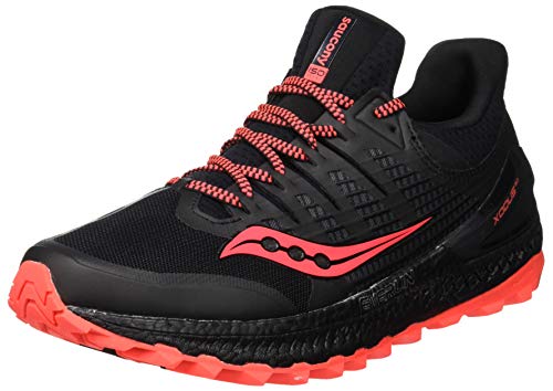 Saucony Xodus ISO 3, Zapatillas de Running Hombre, Negro (Black/Vizired 35), 41 EU