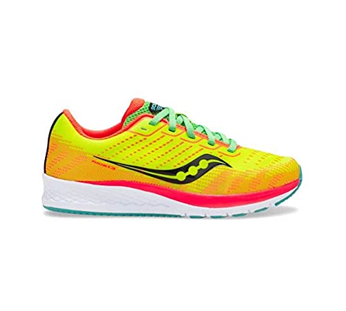 Saucony Zapatillas Running Junior Ride ISO 2 A3 Neutra Amarillo, SK263232, amarillo, 1Y