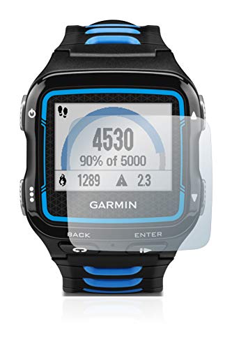 savvies Protector Cristal Templado Compatible con Garmin Forerunner 920XT Protector Pantalla Vidrio, Protección 9H, Pelicula Anti-Huellas