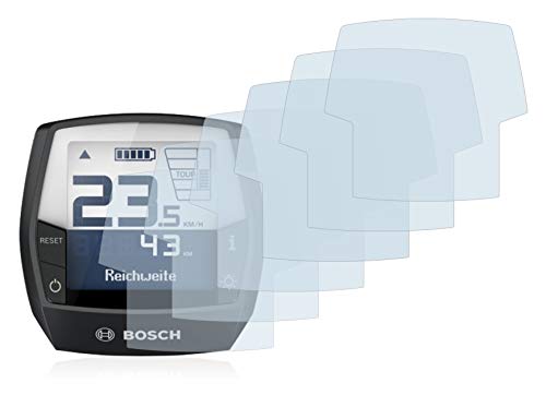 savvies Protector Pantalla Compatible con Bosch Intuvia Performance Line (E-Bike Display) (6 Unidades) Película Ultra Transparente