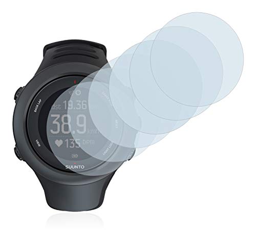 savvies Protector Pantalla Compatible con Suunto Ambit3 Sport Black/Vertical (6 Unidades) Película Ultra Transparente