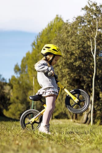 Sawyer Bikes - Casco Infantil AjustableNiños - Bicicleta/Patinete (Amarillo)