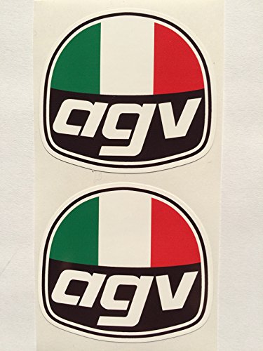 SBD Decals 2 Adhesivos AGV Casco de Troquelado