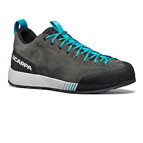 Scarpa Gecko, Zapatillas de Trail Running Hombre, Shark-Azure CUA Reptilia 2-SC-55B, 43 EU