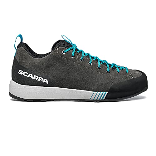 Scarpa Gecko, Zapatillas de Trail Running Hombre, Shark-Azure CUA Reptilia 2-SC-55B, 43 EU