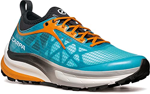 Scarpa Golden Gate, Zapatillas de Trail Running Hombre, Azure-Black ATR i-Respond, 44 EU