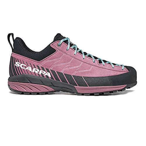 Scarpa MESCALITO WMN, Zapatillas de Senderismo Mujer, Midgray Baltic, 41 EU