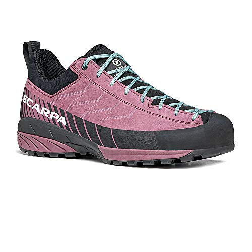 Scarpa MESCALITO WMN, Zapatillas de Senderismo Mujer, Midgray Baltic, 41 EU