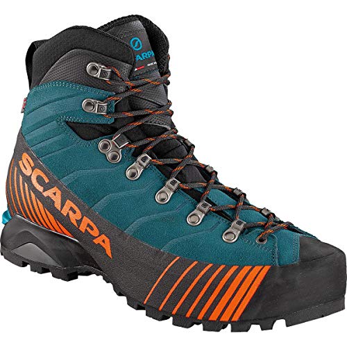 Scarpa RIBELLE CL HD, Botas de montaña Hombre, Lake Blue-Tonic Leather+Hdry ARG PENTAX Precision III, 43 EU