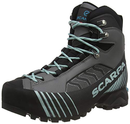 Scarpa RIBELLE Lite HD WMN, Botas de montaña Mujer, Iron Gray-Jade Hdry ARG PENTAX Precision III, 41.5 EU