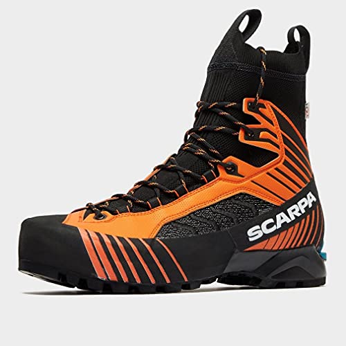 Scarpa RIBELLE Tech 2.0 HD, Botas de montaña Hombre, Black-Orange Hdry ARG PENTAX Precision III, 46.5 EU