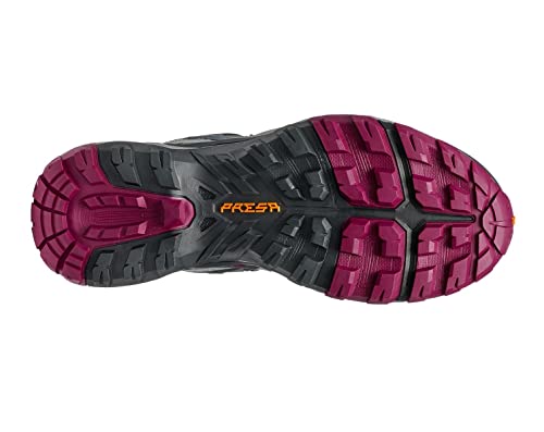 Scarpa Rush Trek WMN GTX - Botas de senderismo impermeables para mujer con Goretex, Conifer Raspberry, 38 EU