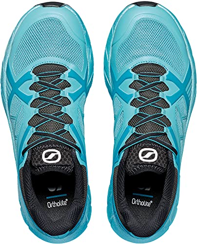 Scarpa SPIN 2.0 WMN, Zapatillas de Trail Running Mujer, Atoll-Black ARSW FIXION 2, 39 EU