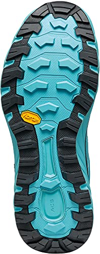 Scarpa SPIN Infinity WMN, Zapatillas de Trail Running Mujer, Atoll-Scuba Blue ARSFW Velox Cross, 37 EU