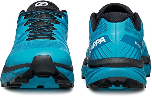 Scarpa SPIN Infinity, Zapatillas de Trail Running Hombre, Azure-Ottanio ARSF Velox Cross, 42 EU