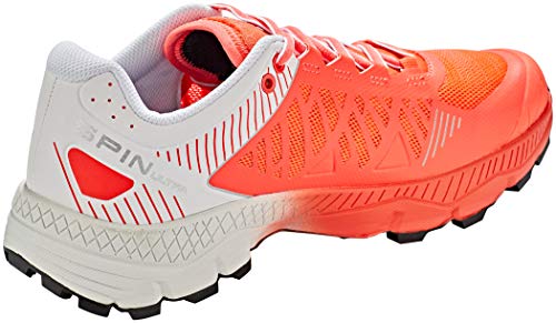 Scarpa SPIN Ultra WMN, Zapatillas de Trail Running Mujer, Bright Red-White ARS6 Velox MAX LB, 39.5 EU