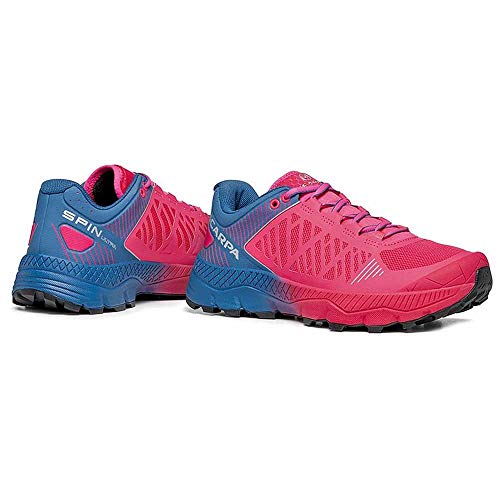 Scarpa SPIN Ultra WMN, Zapatillas de Trail Running Mujer, Rosa, 38 EU