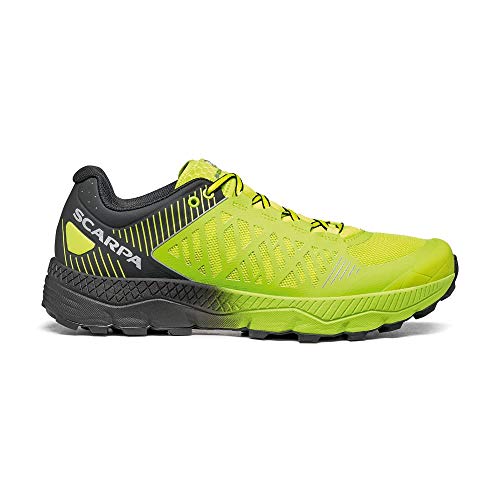 Scarpa SPIN Ultra, Zapatillas de Trail Running Hombre, Acid Lime-Black ARS6 Velox MAX LB, 40.5 EU