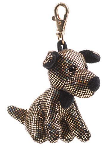 Schaffer Knuddel mich! 2705 Glitz & Glamour Terrier - Perro de Peluche (Dorado)