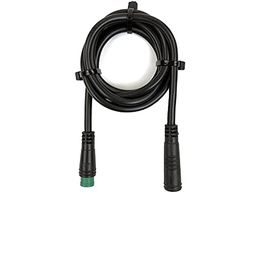 SCHUCK JULET Cable Impermeable extendido Cale Motor Bicicleta eléctrica luz Freno Acelerador Pantalla 5 Pines conversión Ebike Cable Julet