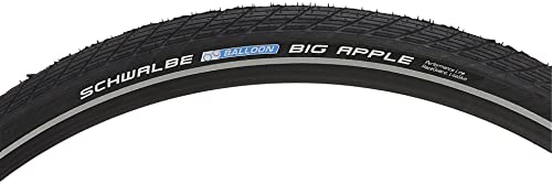 Schwalbe 11100305 Big Apple Perf, RaceGuard, Unisex-Adult, B/B-SK+RT, 50-622 HS430 EC 67EPI