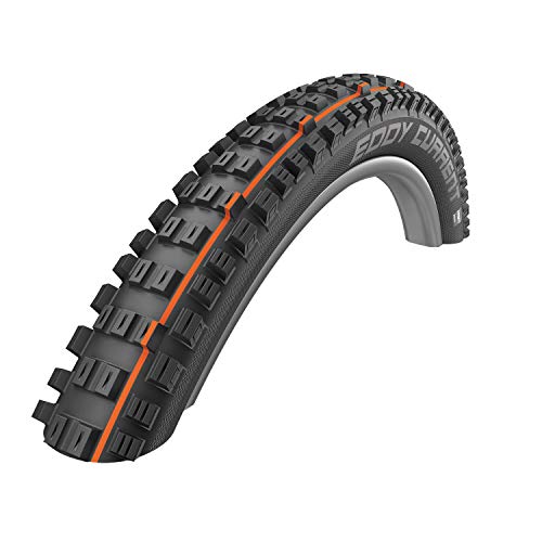 Schwalbe Eddy Current Front - Neumático de Bicicleta para VAE Unisex, Color Negro, 27,5 x 2,80 cm