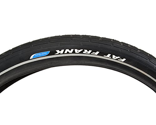 Schwalbe Fat Frank - Cubierta de Bicicleta (Compuesto SBC; versión K-Guard, Anchura de 5,9 cm, diámetro Interior de 66 cm), Color Negro