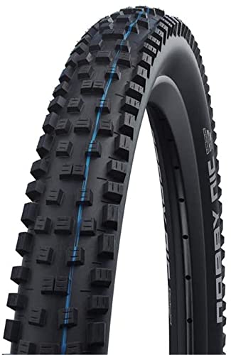 Schwalbe HS602 SG Nobby Nic-Cubierta para Bicicleta, Unisex Adulto, Negro, 26 Pulgadas