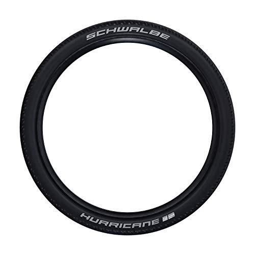 Schwalbe Hurricane Perf Neumáticos:, Unisex, Negro, 50-622