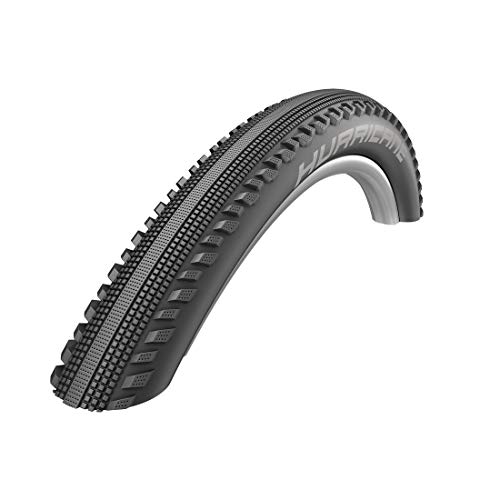 Schwalbe Hurricane Pneumatici, Unisex-Adult, Nero, Tagli Unica