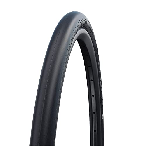 Schwalbe Kojak Neumáticos para Bicicleta, Unisex Adulto, Negro, Size 20 X 1.35