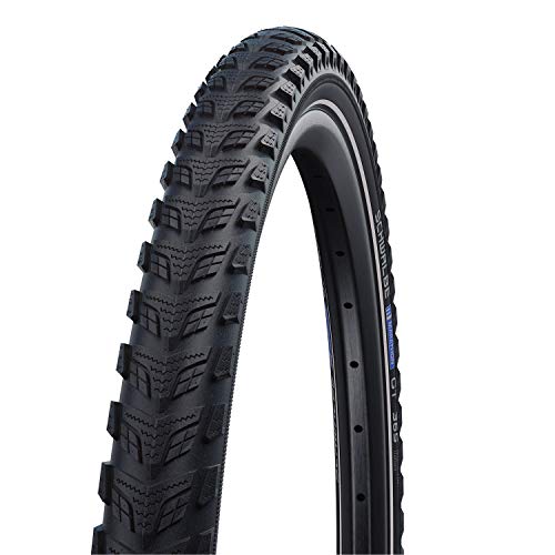 Schwalbe Marathon GT 365 Rigide Neumáticos para Bicicleta, Unisex Adulto, Negro, 20"-40-406