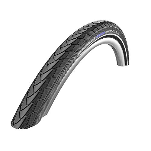 Schwalbe Marathon Plus Fahrrad Reifen // 28-622 (28×1,10´´), Ausführung:Schwarz, Neumáticos para Bicicleta, Adultos Unisex, Schwarz, Drahtreifen, Talla Única