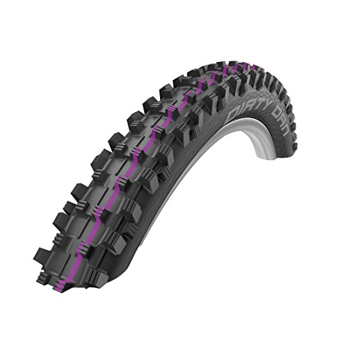 Schwalbe - Neumático 29 x 2,35 Dirty Dan adix DH, rígido, Unisex, Color Negro, 28 x 2,35/60-622