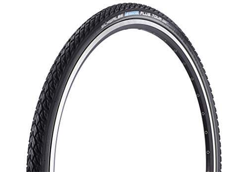 Schwalbe - Neumático para bicicletas de trekking (28") negro negro con rayas reflectantes Talla:50 - 559