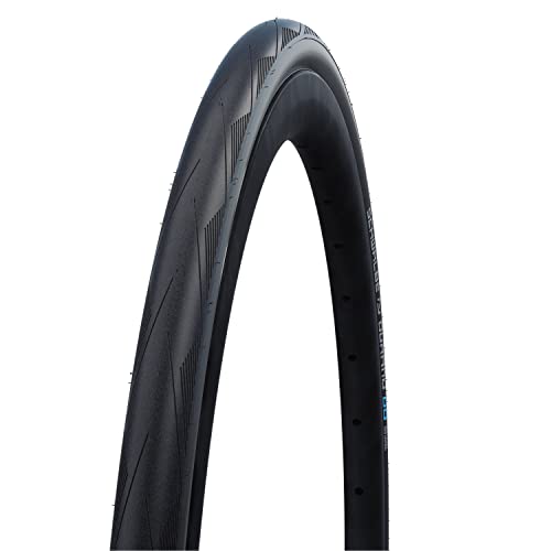 Schwalbe Neumático Plegable Hs464 Bicicleta, DURANO DD ADDIX, Negro, 28" 700x25C 25-622