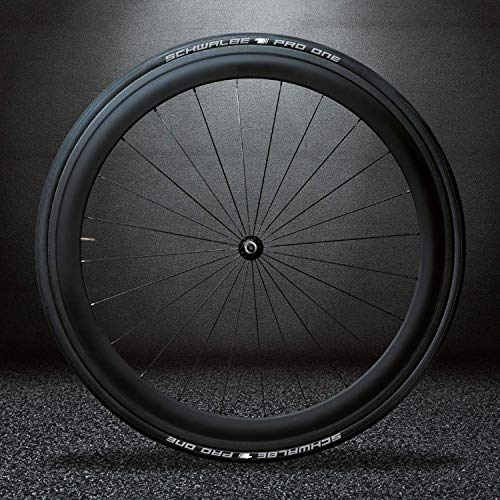 Schwalbe Pro One Microskin Tubeless Easy Cubierta, Unisex-Adult, Negro, 700x28