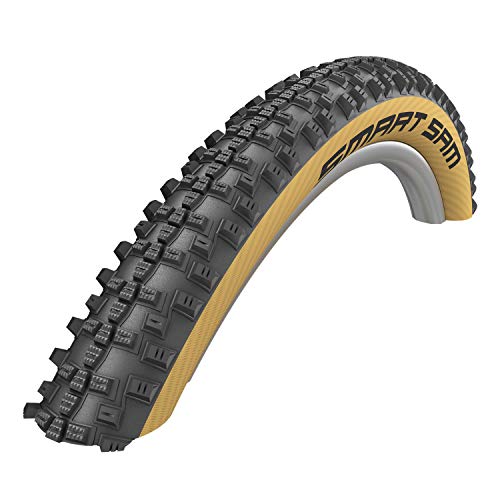 Schwalbe Smart Sam Copertone, Unisex-Adult, Nero/para, Taglia Unica