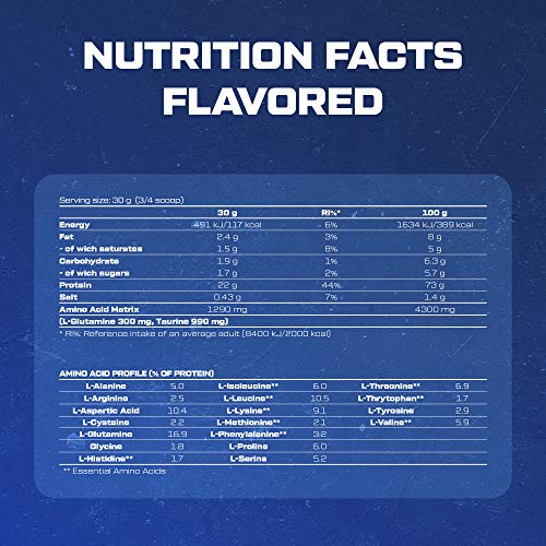 Scitec Nutrition 100% Whey Protein con aminoácidos adicionales, 920 g, Vainilla