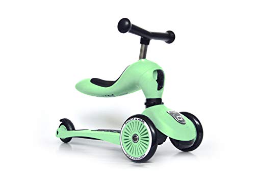 SCOOT & RIDE HIGHWAYKICK One Patinetes, Adultos Unisex, KIWI (Verde), Talla Única