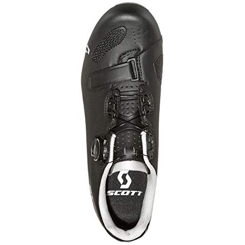 Scott - 251817, Zapatillas de Ciclismo para Hombre, Hombre, Zapatillas de Ciclismo, Black Silver, 42 EU