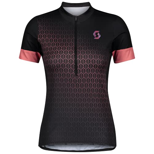 Scott Gravel Contessa Signature 2021 - Maillot de ciclismo para mujer, color negro, Mujer, negro/morado, 38-40