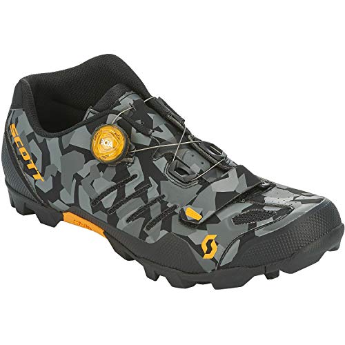 Scott MTB SHR-Alp RS 2020 - Zapatillas de ciclismo, color gris y naranja, gris oscuro/naranja, 41