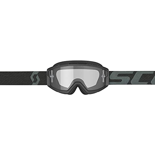 Scott Split OTG MX Goggle Cross/MTB - Gafas de esquí, color negro y transparente