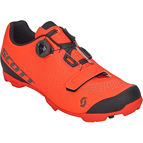 SCOTT Zapatilla MTB VERTEC Boa Ciclismo, Hombre, Neon Orange/Black, 40