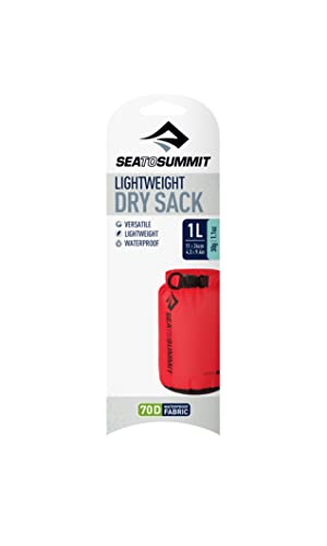 Sea to Summit Lightweight 70D Dry Sack-1 litros Saco Montañismo, Alpinismo y Trekking, Adultos Unisex, Azul (Blue), Talla Única