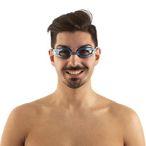 SEAC Jump Gafas de natación en la Piscina y en el mar, Unisex, Azul