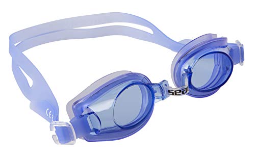 SEAC Kleo Gafas de natación para Piscina, Unisex niños, Azul, Small