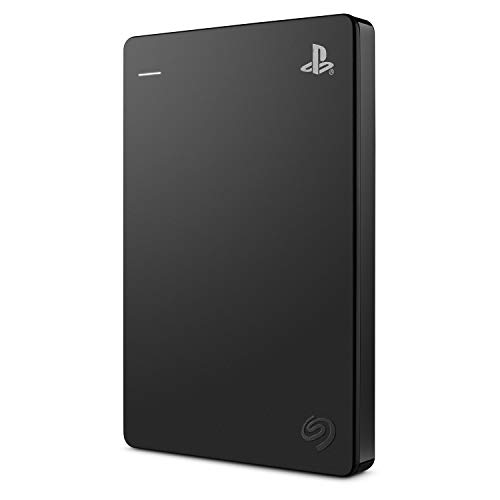 Seagate Game Drive for PS4, 2 TB, Unidad de disco duro externa, HDD portátil, compatible con PS4 y PS5 (STGD2000200)